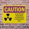 Signmission Radiation & Laser Sign, 10 in H x 14 in W, Plastic, Rectangle OS-2PACK-CR-P-1014-L-10168 - alternate 7